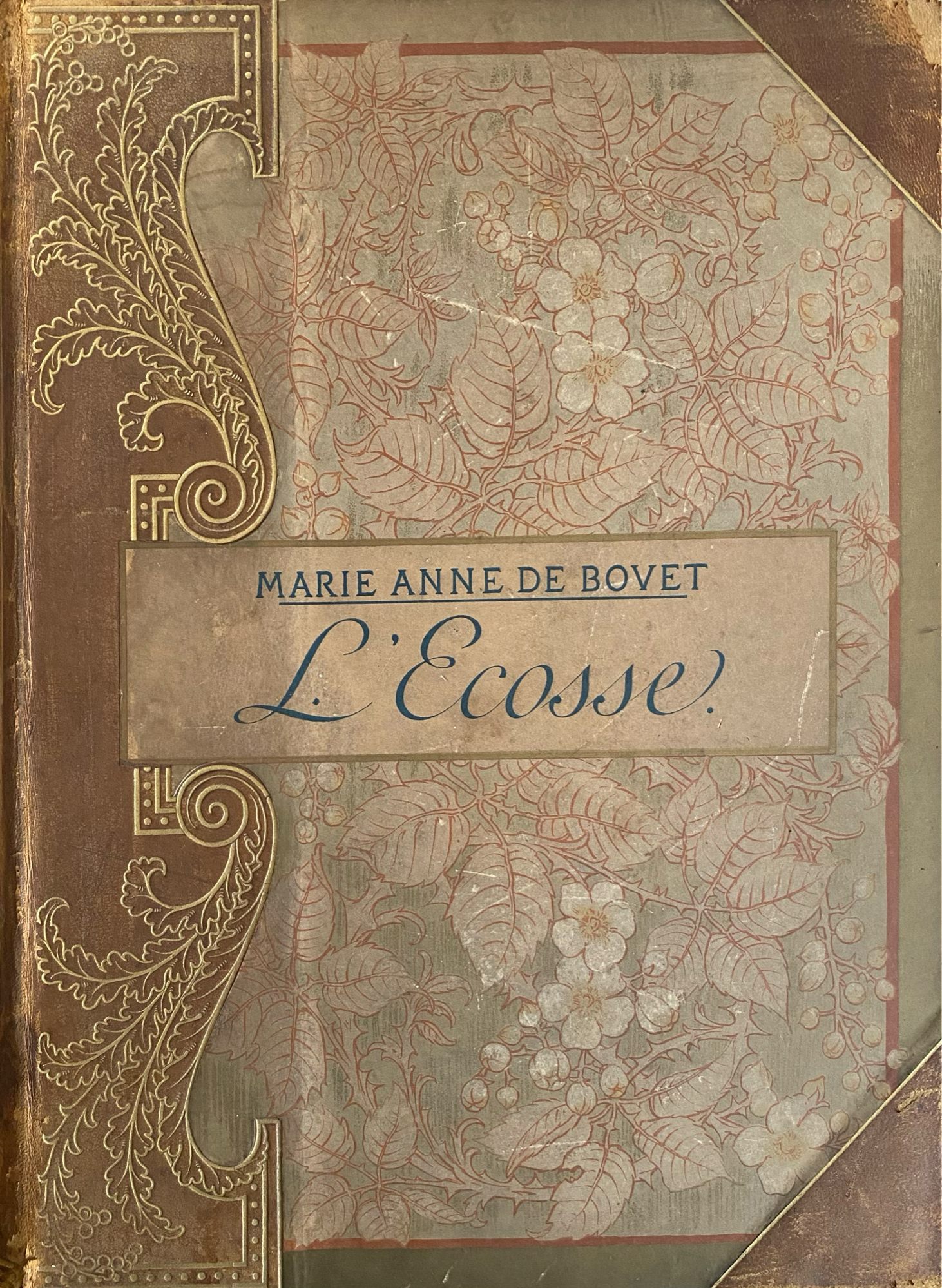 Lote 004 - L'Ecosse. Libro ilustrado con 167 grabados xilográficos, estampados en relieve