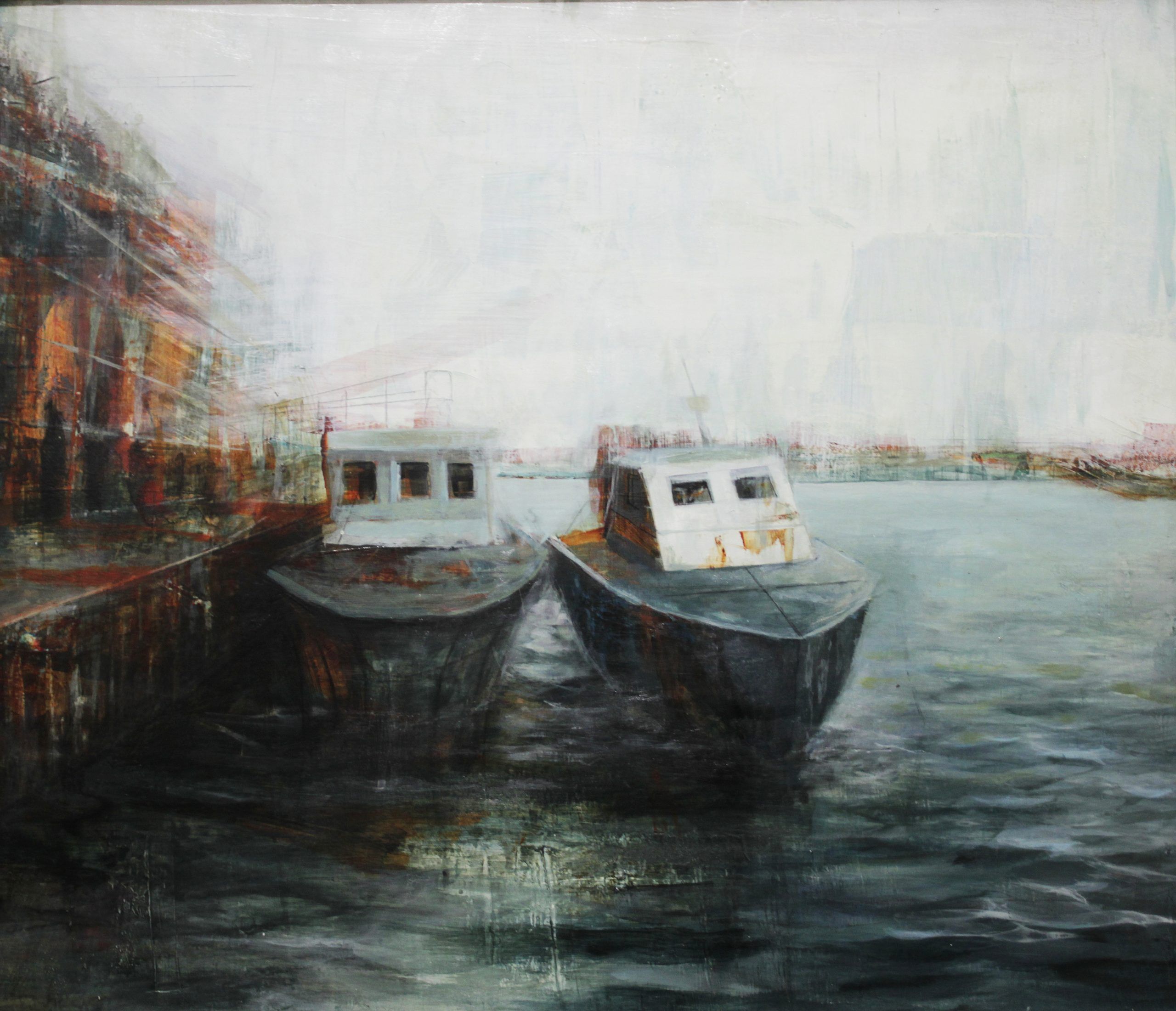 Lote 022 - Krysia González - El sueño de Algeciras, 2015 - Acrílico sobre tela