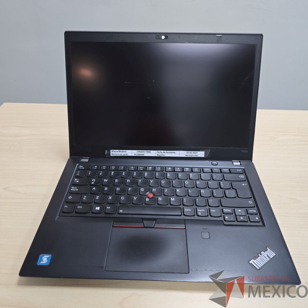 Lote 380 - Laptop Lenovo T480s