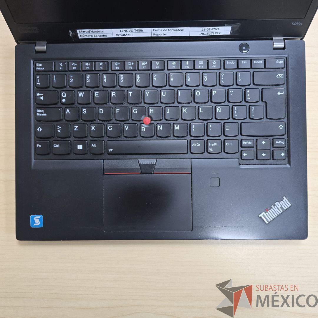 Lote 380 - Laptop Lenovo T480s - Imagen 4