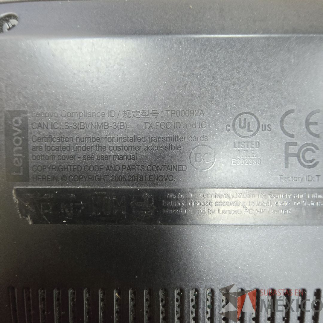 Lote 380 - Laptop Lenovo T480s - Imagen 6