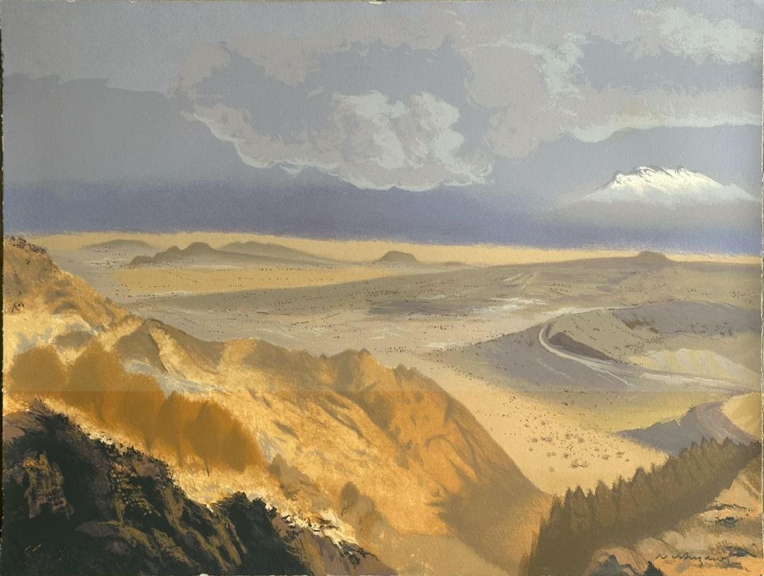 Lote 036 - Luis Nishizawa - Paisaje - Numerado y firmado serigrafiado, Ed, 1000 12 P/E, 19826, 837, 838/1000