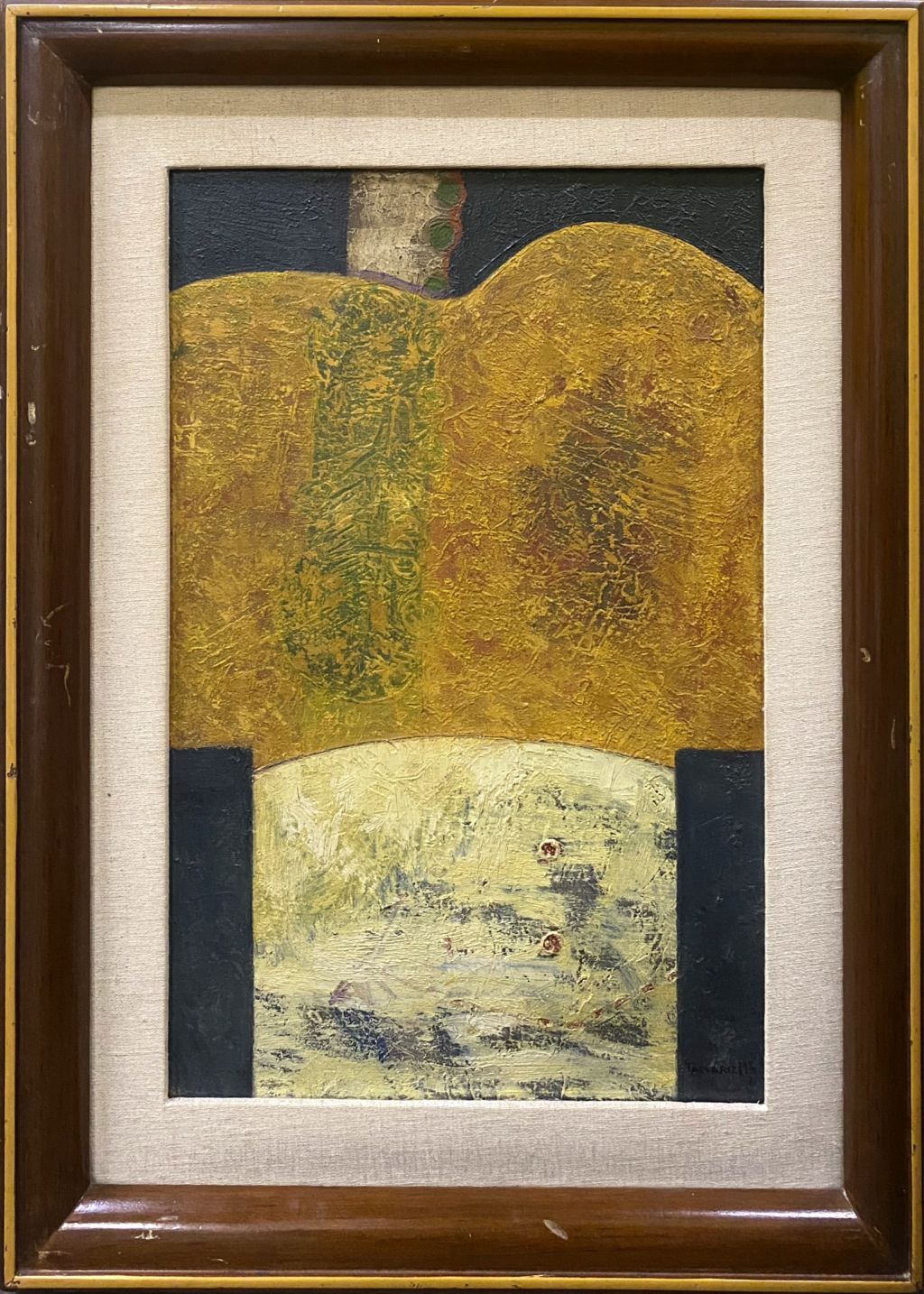 Lote 007 - Eduardo Tamariz - Sodio 23 - Óleo sobre tela