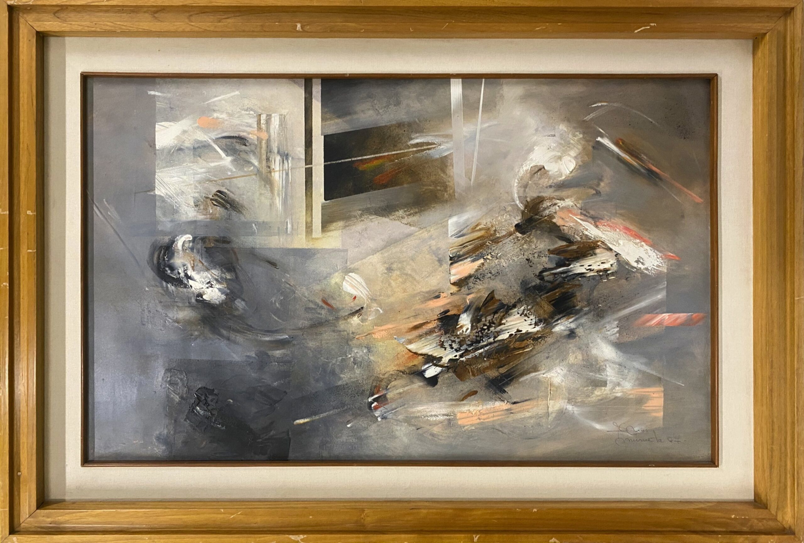 Lote 008 - Gustavo Arias Murueta - Egina (Grecia) - Óleo sobre cartulina