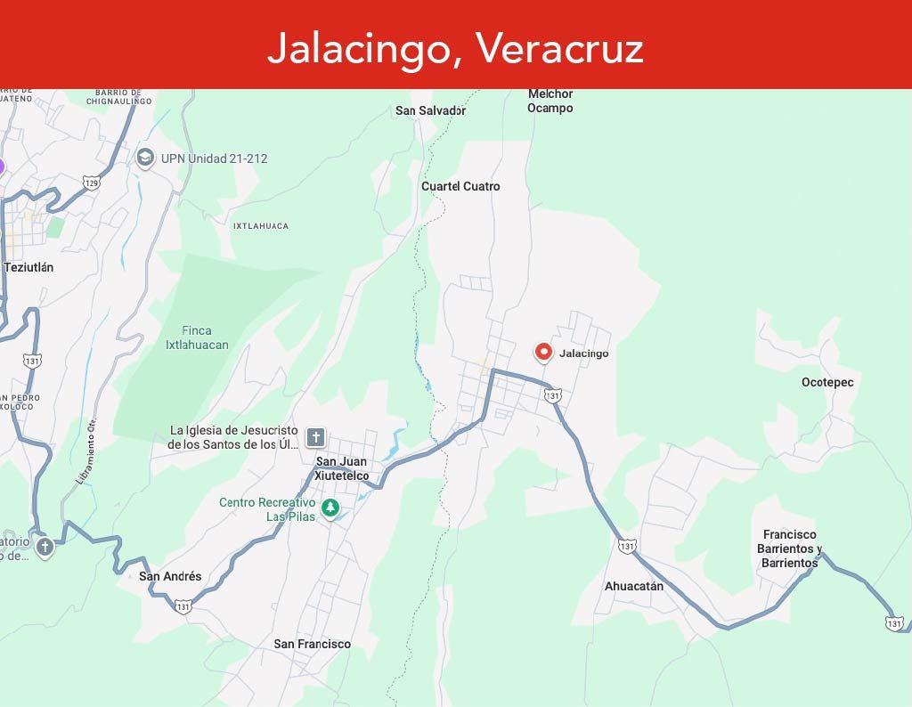 Lote 002 - Lote que contiene 8 predios rústicos que suman 265,714 m2, ubicados en Jalacingo, Veracruz