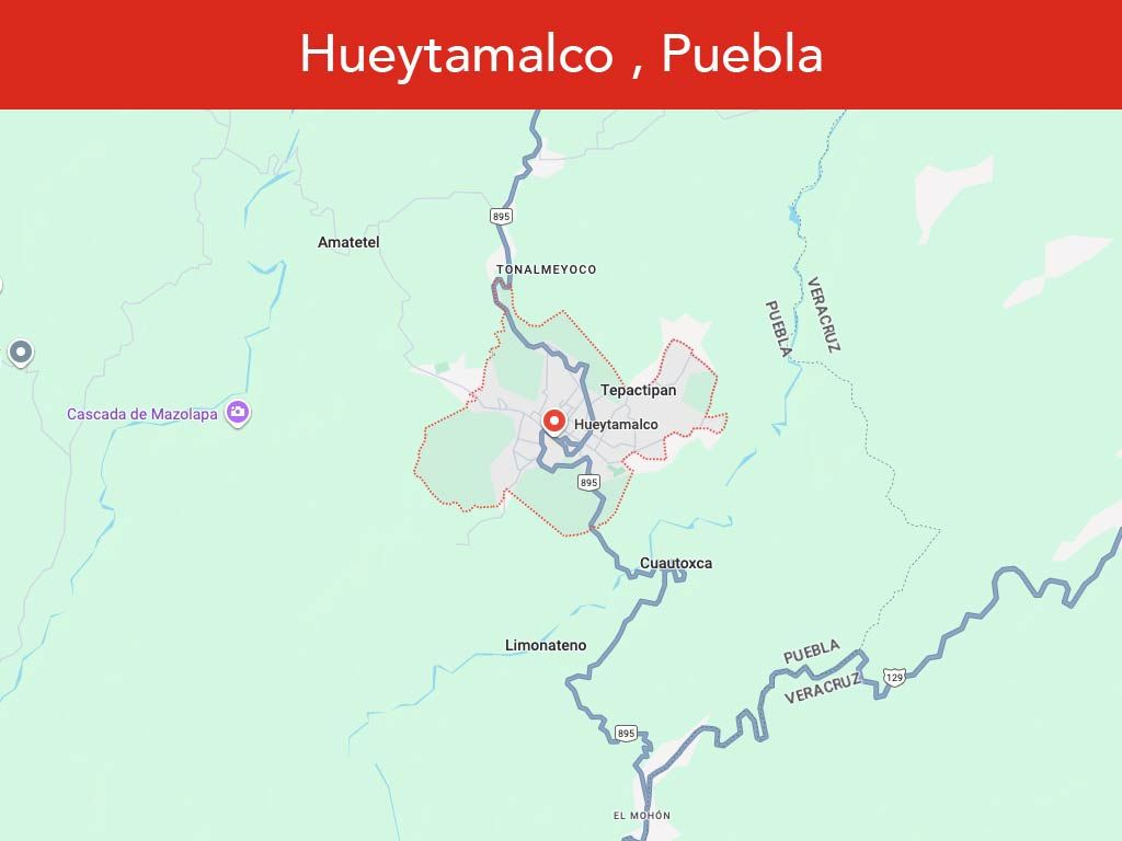 Lote 001 - Predio rústico 13,000 m2, ubicado en la Seccion Primera del Municipio de Hueytamalco, Puebla