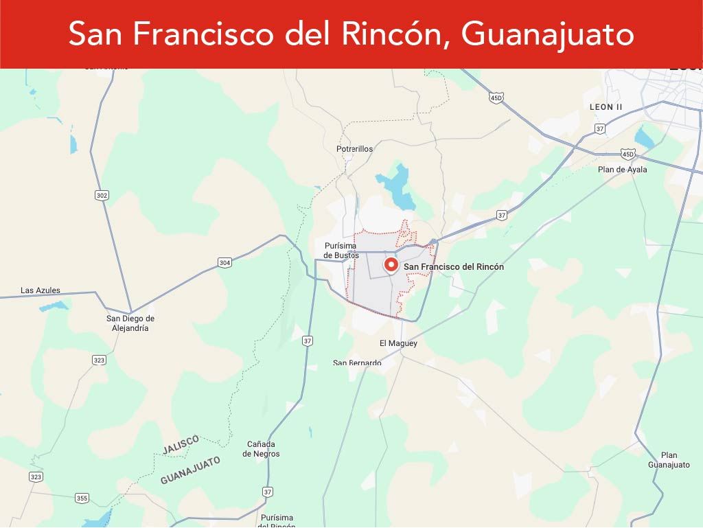 Lote 003 - Lote que contiene 4 terrenos que suman 171,606.59 m2 en San Francisco del Rincón, Guanajuato