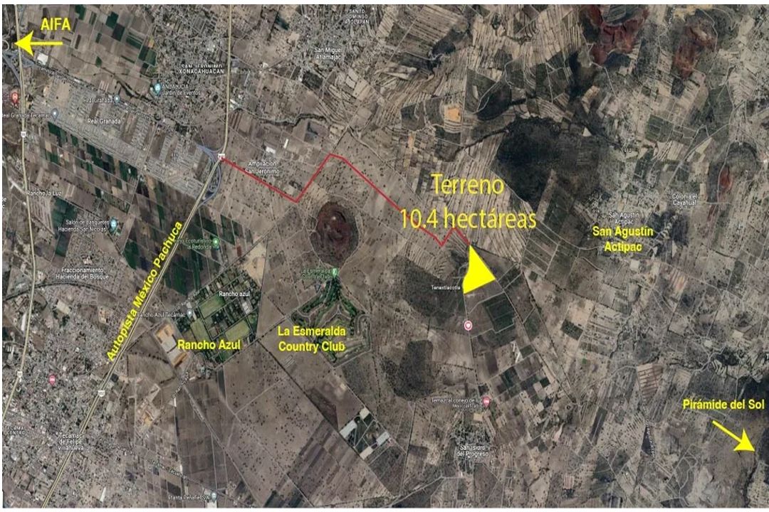 Lote 005 - Terreno de 10.4 hectáreas en el Estado de México