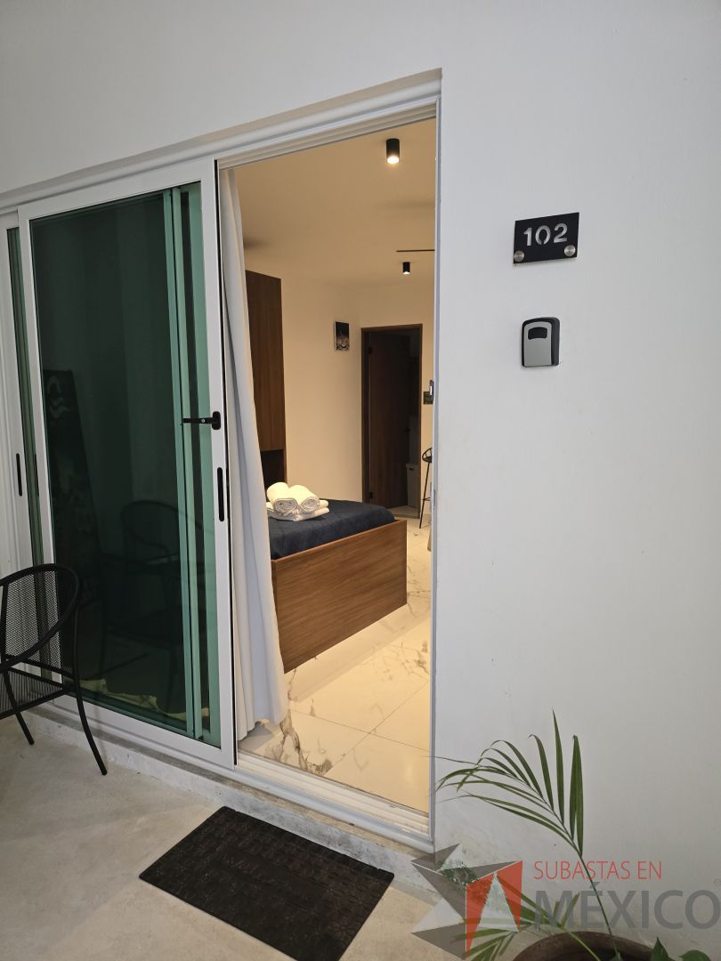 Lote 015 - Departamento semilujo en Planta Baja - Desarrollo Central 40, Playa del Carmen - Imagen 5