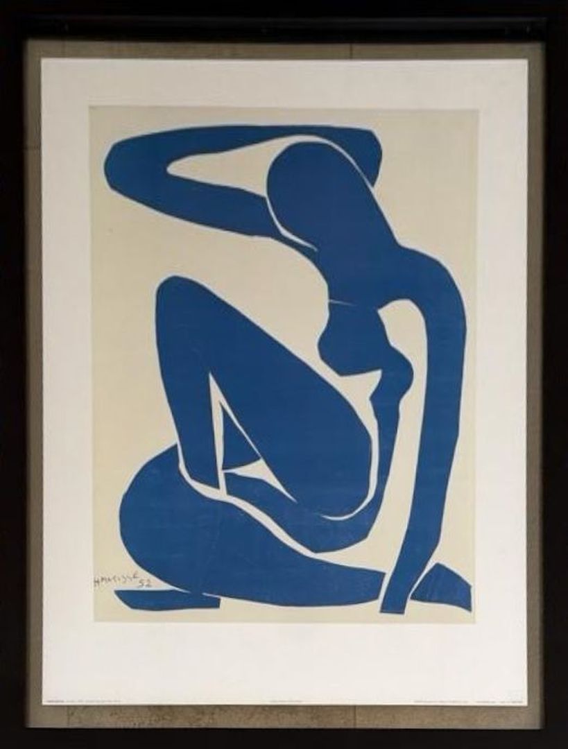Lote 004 - Henri Matisse - Nu bleu II