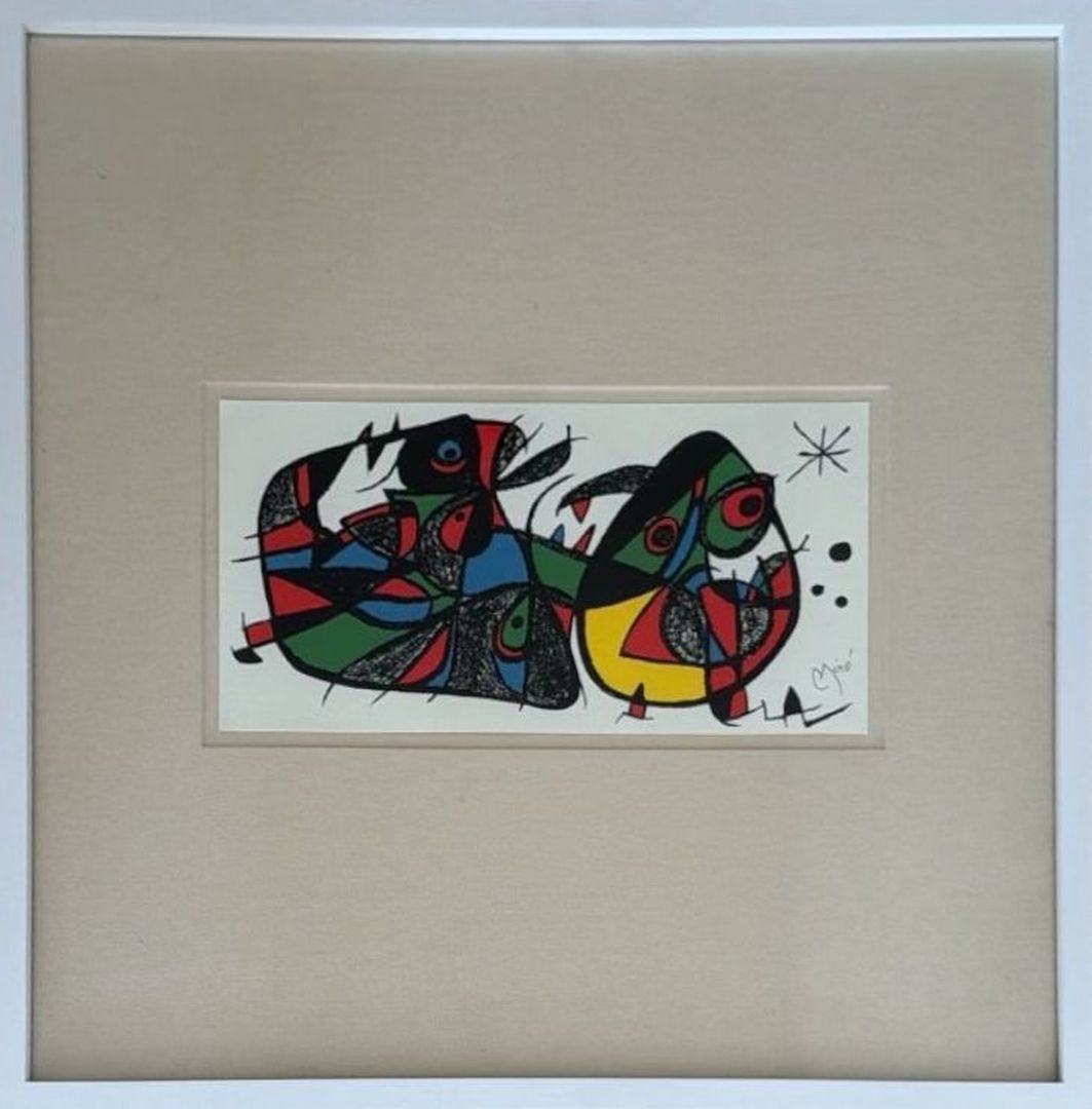 Lote 001 - Joan Miro - Miró Sculpteur Italie