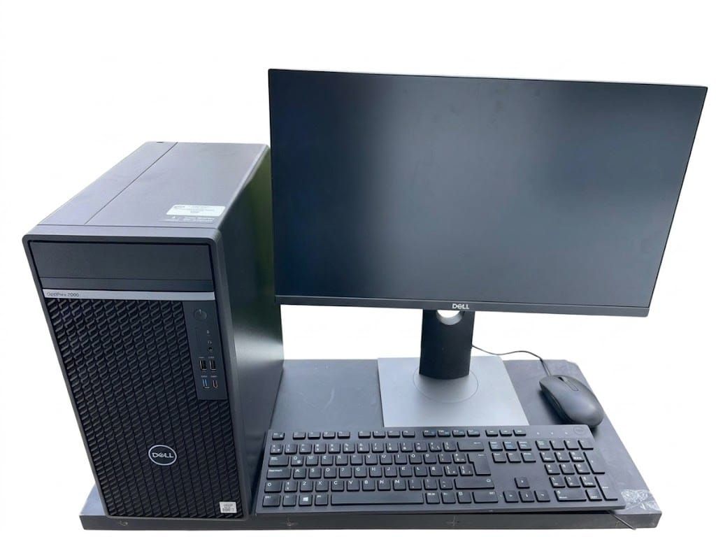 Lote 044 - Computadora de Alto Rendimiento Marca Dell Modelo: Optiplex 7090 Tower, Monitor DELL de 22″ Full HD incluido