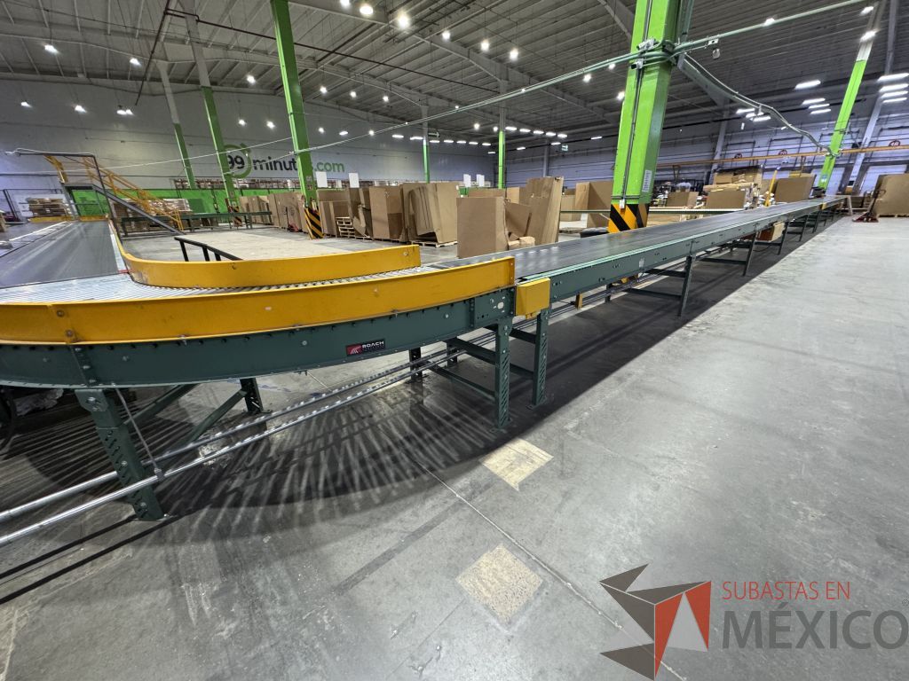 Lote 010 - Sistema de conveyors ROACH