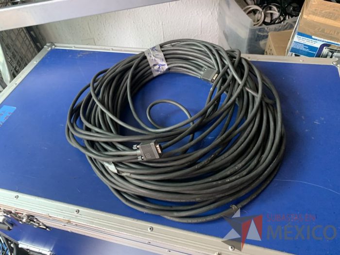 Lote 100 -  2 cables VGA marca Kramer 1 de 38 mts. Y 1 de 45 mts. - Imagen 12