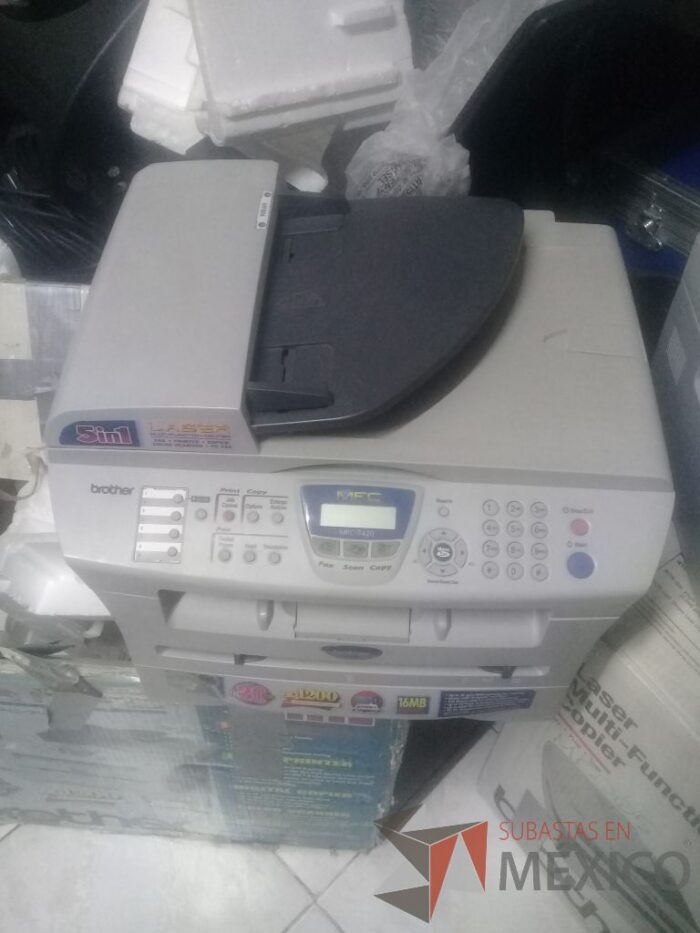 Lote 147 - 3 multifuncionales laser marca Brother (MFC7420,DCP8080DN,DCP7040) y 1 Impresora laser marca HP (PRO8000) p/refacciones - Imagen 8