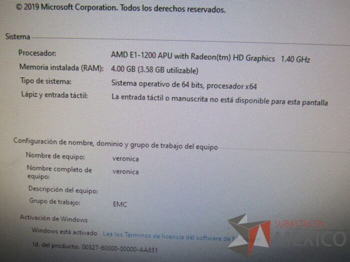 Lote 023 - Computadora All in one, Marca: HP, Modelo: Pavilion 20 - Imagen 15