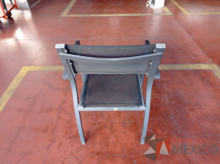 Lote 026 - 2 Silla de visita con 4 patas metálicas - Imagen 5
