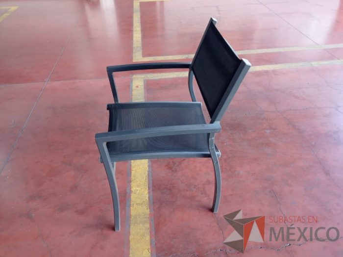 Lote 026 - 2 Silla de visita con 4 patas metálicas - Imagen 6