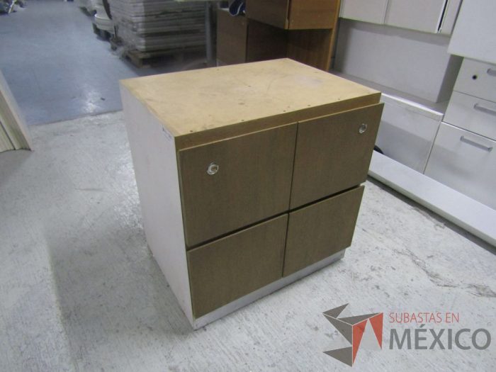 INV 080 - Archivero horizontal de 4 cajones color café - Imagen 6