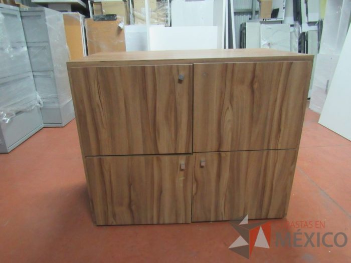 Lote 013 - Gabinete de 4 cajones color café - Imagen 3