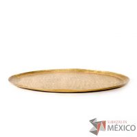Lote 0507 - Bandeja Donna Medium Oro