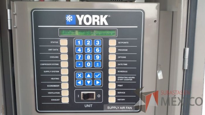 Lote 001 - Aire acondicionado YORK, Modelo: YPAL050CFC46BBDX, 50 TR, con 4 ventiladores. - Imagen 72