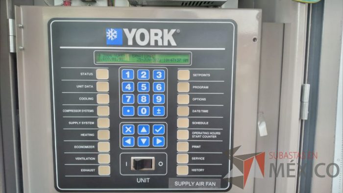 Lote 001 - Aire acondicionado YORK, Modelo: YPAL050CFC46BBDX, 50 TR, con 4 ventiladores. - Imagen 78