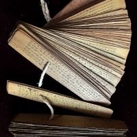 Lote 026 - "LIBRO DE HORÓSCOPOS" - Colección Farrokh - Antigüedad en hojas de palma