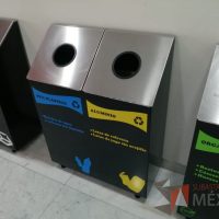 Lote 078 - Juego de 6 contenedores para residuos, Vidrio/Cartón, Plástico/Aluminio, Orgánico/Inorgánico - Imagen 9