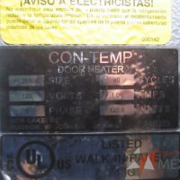 Lote 027 - Camara de congelación Frezer 220 VOLTS, Norlake, Modelo: KLF66CL - Imagen 5