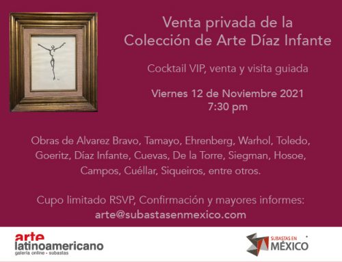 Venta Privada de la Colección de Arte Díaz Infante