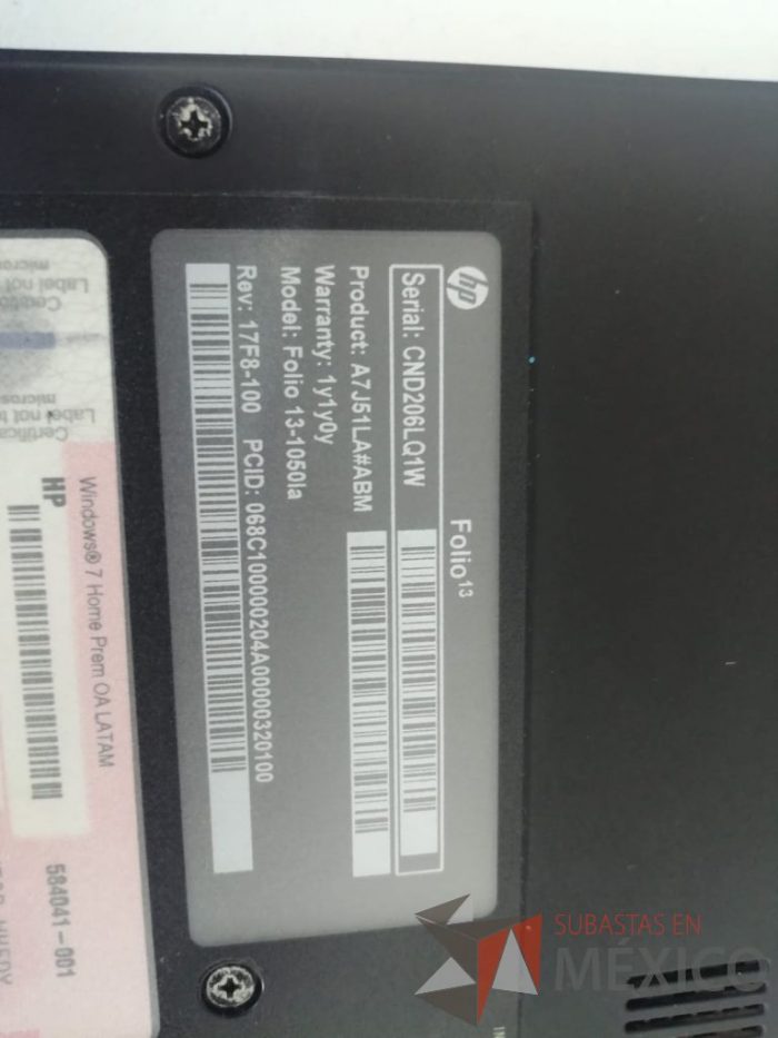 Lote 001 - Laptop HP, Intel Core i5, 4 GB RAM - Imagen 11