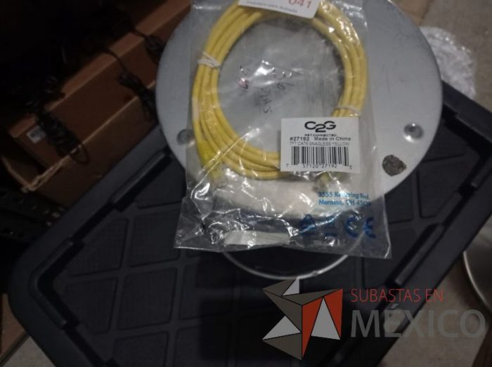 Lote 013 - 170 Cables Ethernet color amarillo - Imagen 17