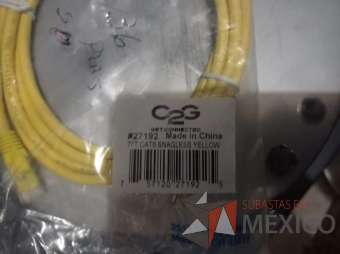 Lote 013 - 170 Cables Ethernet color amarillo - Imagen 21
