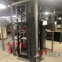Lote 035 - 5 Rack de telecomunicaciones