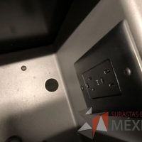 Lote 180 - Mesa de sala de juntas para 8 personas con accesorios para conexión, cubierta en 2 secciones  con 4 sillas Cobi - Imagen 5