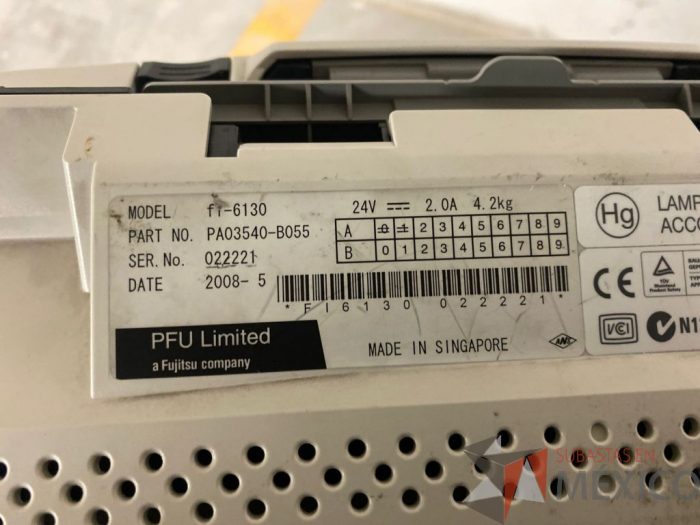 Lote 005 - FUJITSU Image Scanner fi-6130 - Imagen 2