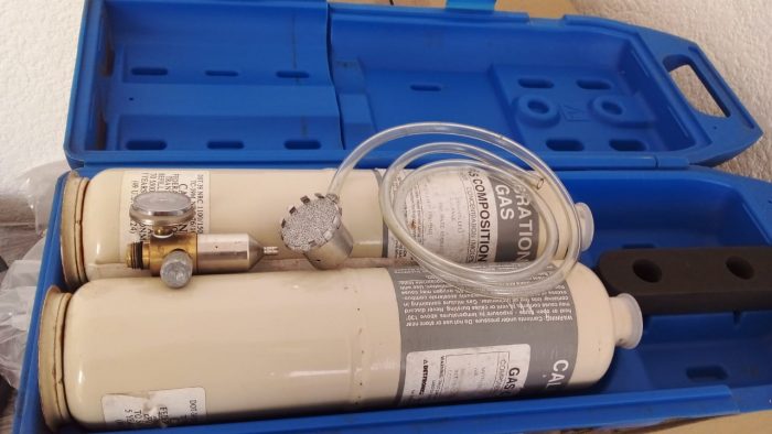 Lote 012 - Kit de combustión de gas