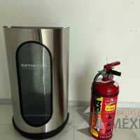 Lote 184 - 5 Extintores de P.Q.S., clase A, B y C de 4.5 kg. con porta extintor - Imagen 2