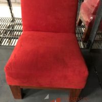 Lote 097 - Sillón de 1 plaza en tela color rojo - Imagen 9