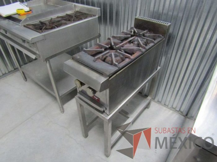Lote 002 - Estufón con 2 quemadores con base - Imagen 15