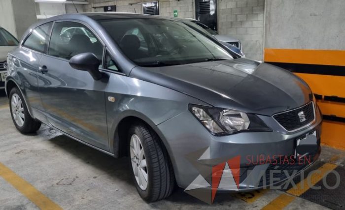 Lote 001 - SEAT Ibiza Coupe, Año 2016, 3 puertas, 78,000 km