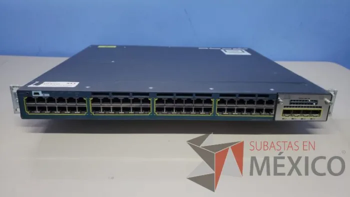 Lote 005 - Switch, CISCO, WS-C3560X-48-LV02 - Imagen 2