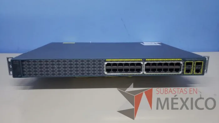 Lote 144 - Switch, CISCO, WS-C2960+24PC-S - Imagen 2