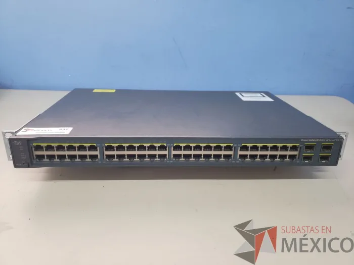 Lote 027 - Cisco Catalyst Switch 3560V2-48PS PoE - Imagen 2