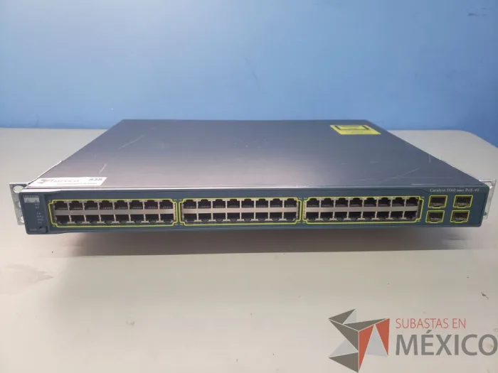 Lote 028 - Cisco Catalyst Switch 3560-48PS PoE - Imagen 2