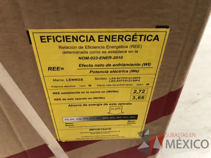 Lote 061 - Mini Split y Condensador 1 TON, LENNOX - Imagen 7