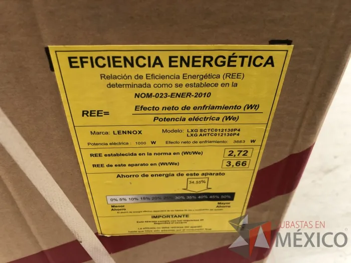 Lote 061 - Mini Split y Condensador 1 TON, LENNOX - Imagen 8