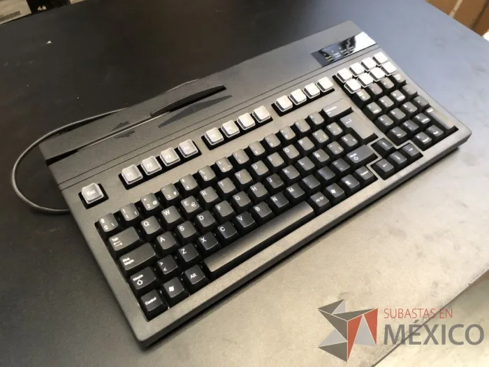 Lote 049 - 5 Teclados Unitech K2714SU-B con lector de banda magnética - Imagen 9