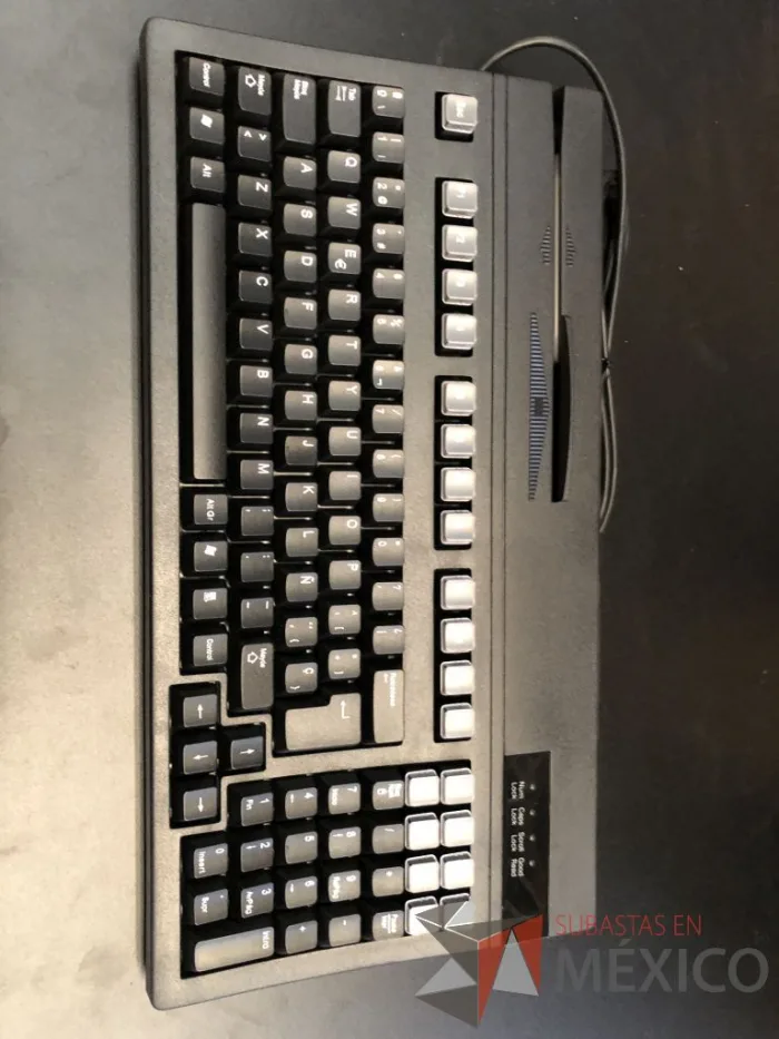 Lote 049 - 5 Teclados Unitech K2714SU-B con lector de banda magnética - Imagen 7